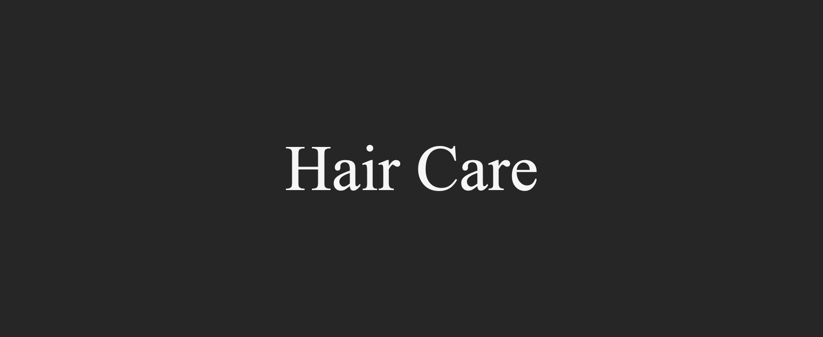 Hair Care Logo